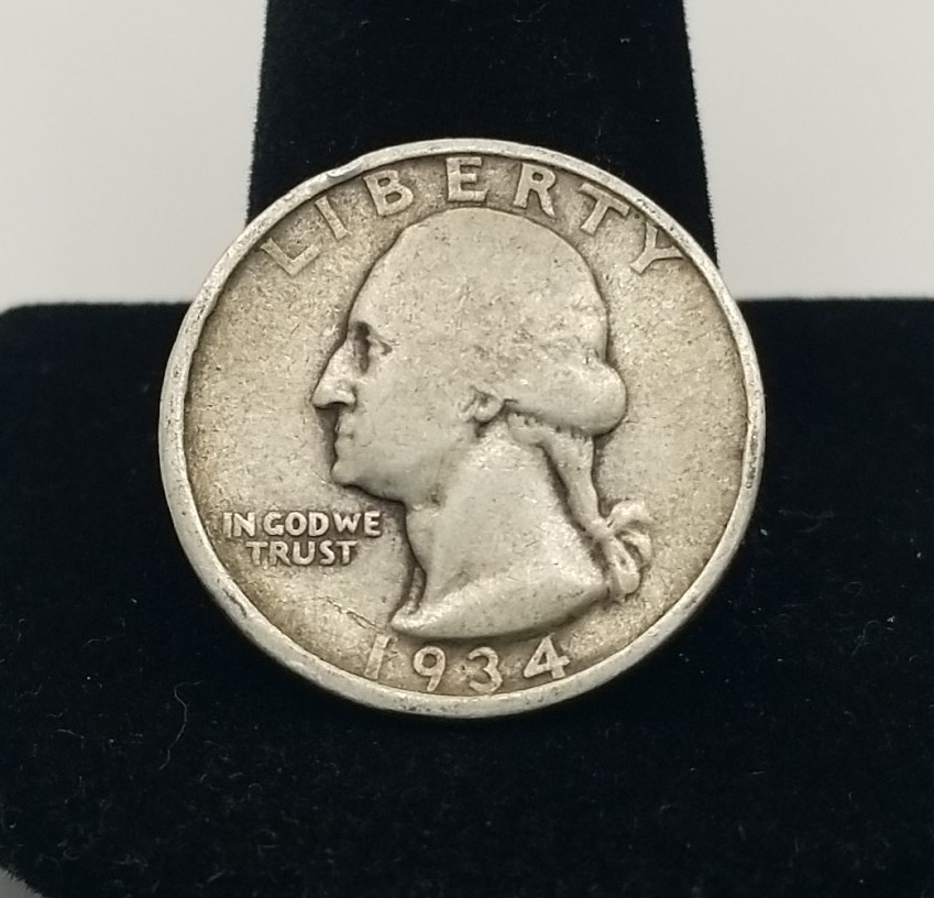 1934-P Washington Quarter #4863