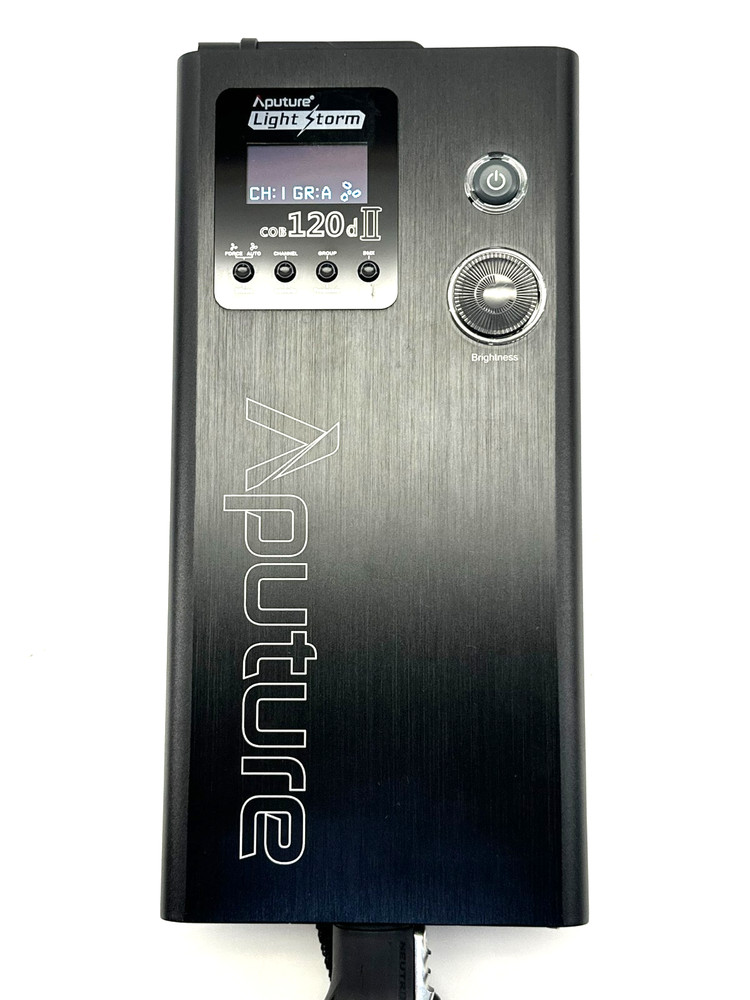 Aputure Light Storm 120d II – 2 Complete Kits + 3 Barn Doors & Case