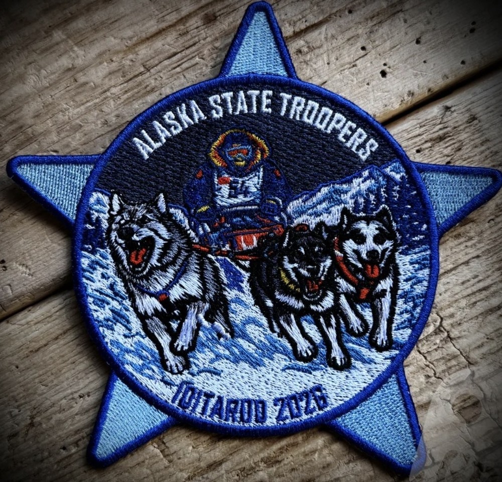 Patch ~ ALASKA AK STATE TROOPERS AST IDITAROD EDITION 2026 ❄️ 🐕