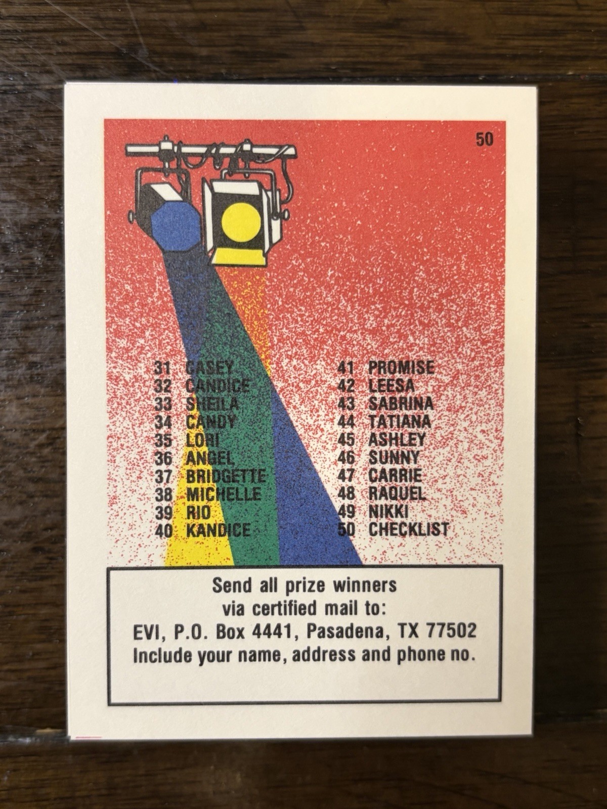 1992 Center Stage Complete 50 Card Set - Southwest Edition Mint