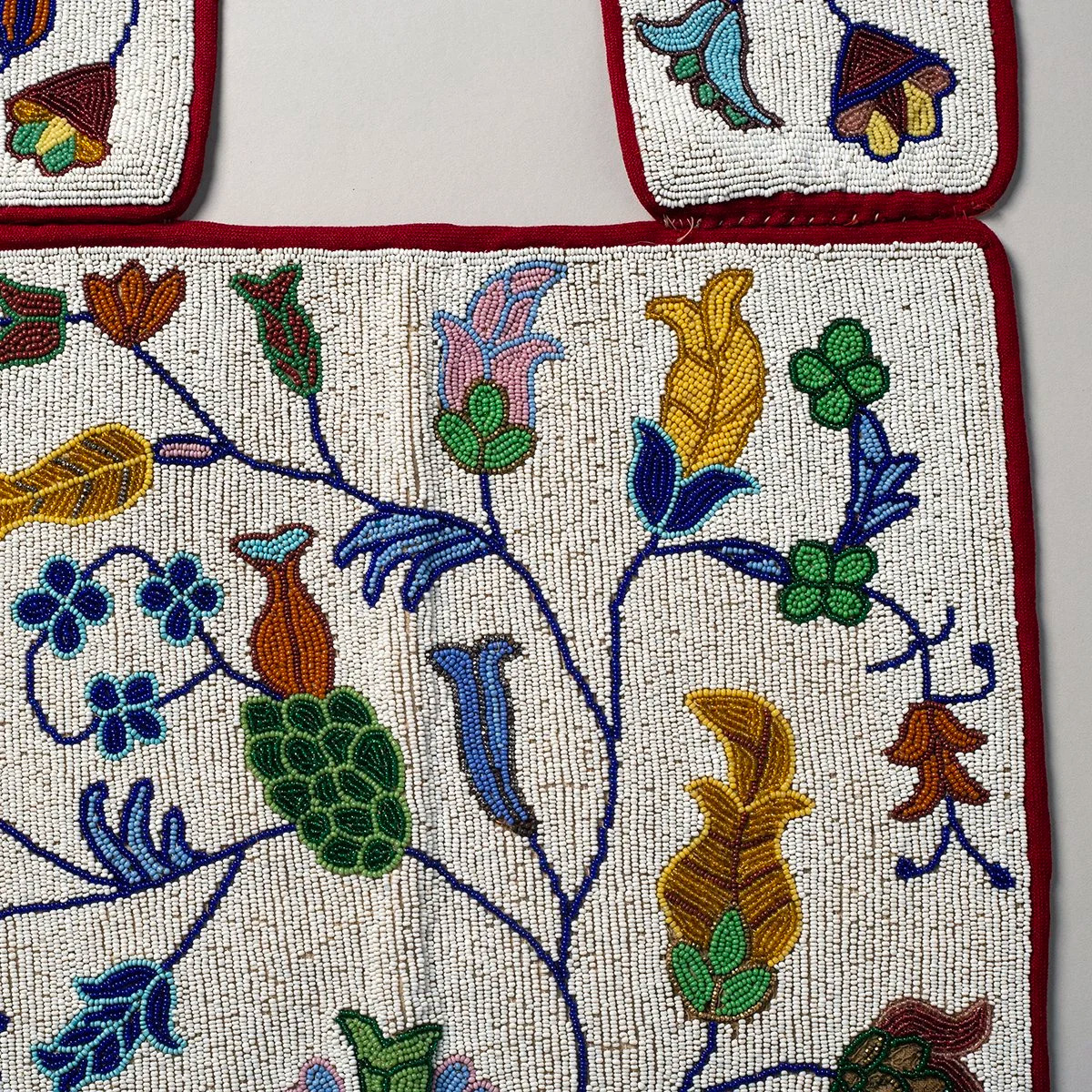 SUPERB BEADED BANDOLIER BAG