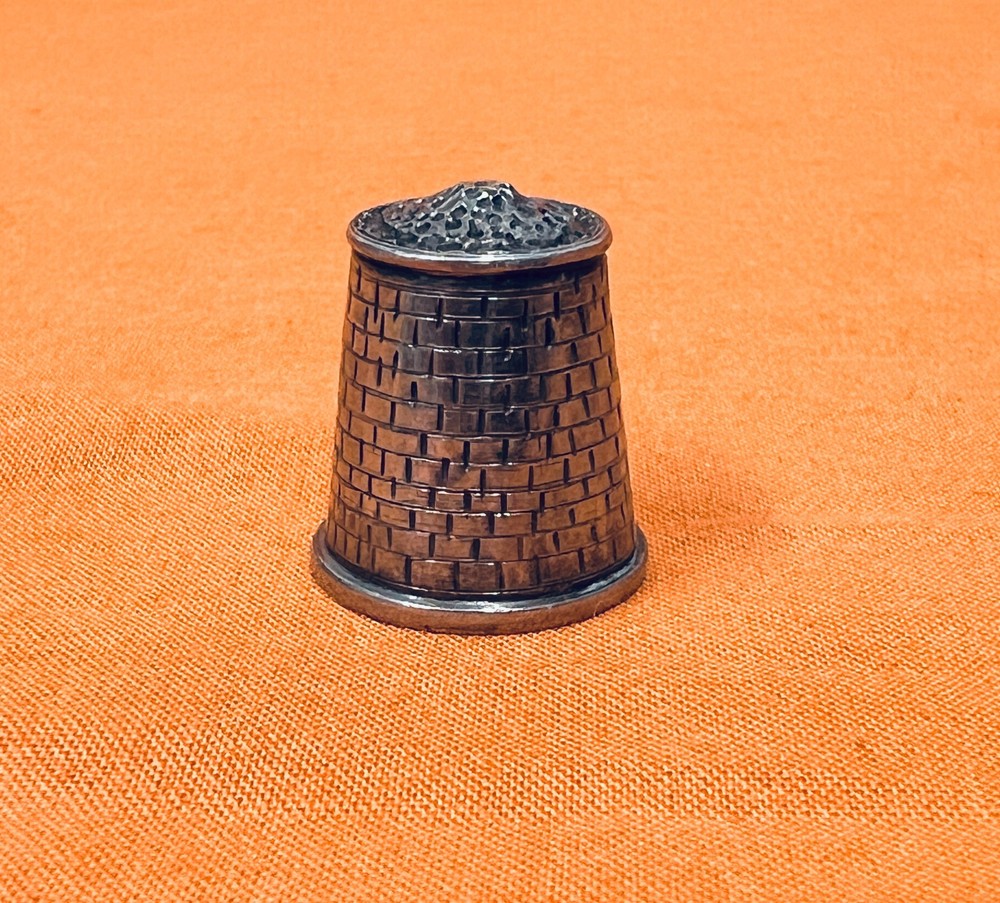Vintage Sterling Silver Thimble