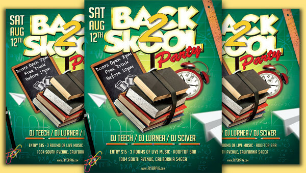 Back to School Flyer Design Service