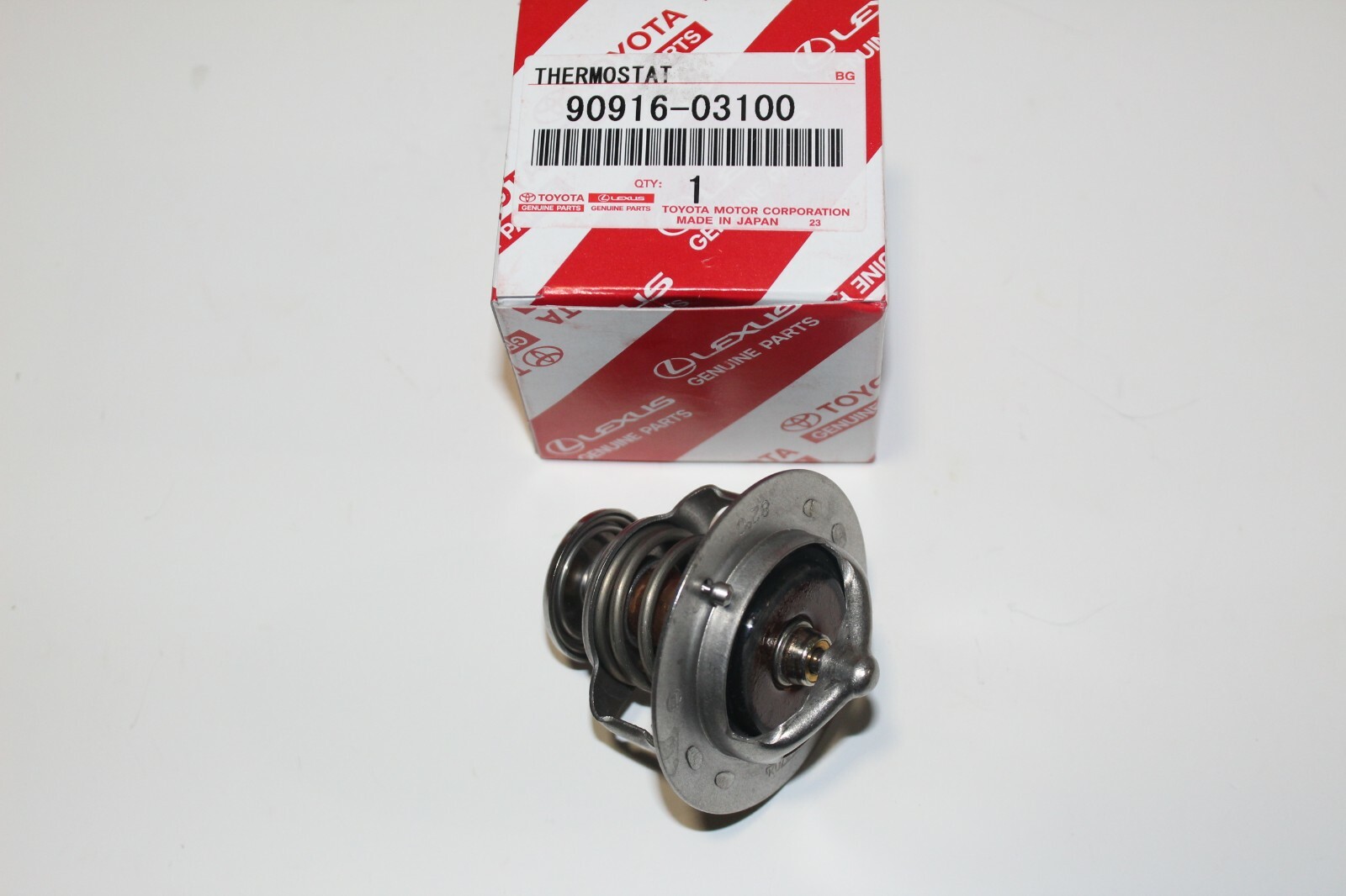 GENUINE TOYOTA 4RUNNER TUNDRA LEXUS GS430 SC430 V8 COOLANT THERMOSTAT W/GASKET