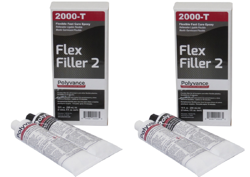 Polyvance 2000-T Flex-Filler 2 Flex Epoxy Adhesive (2 Pack)