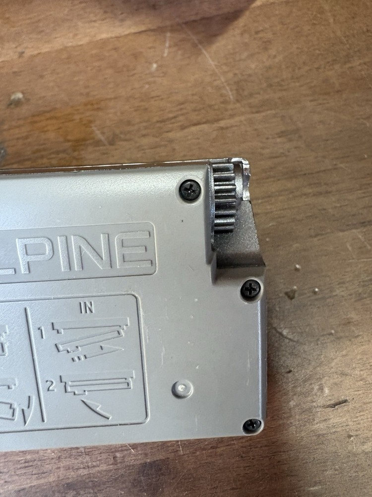OEM Alpine CDE-9852 faceplate only