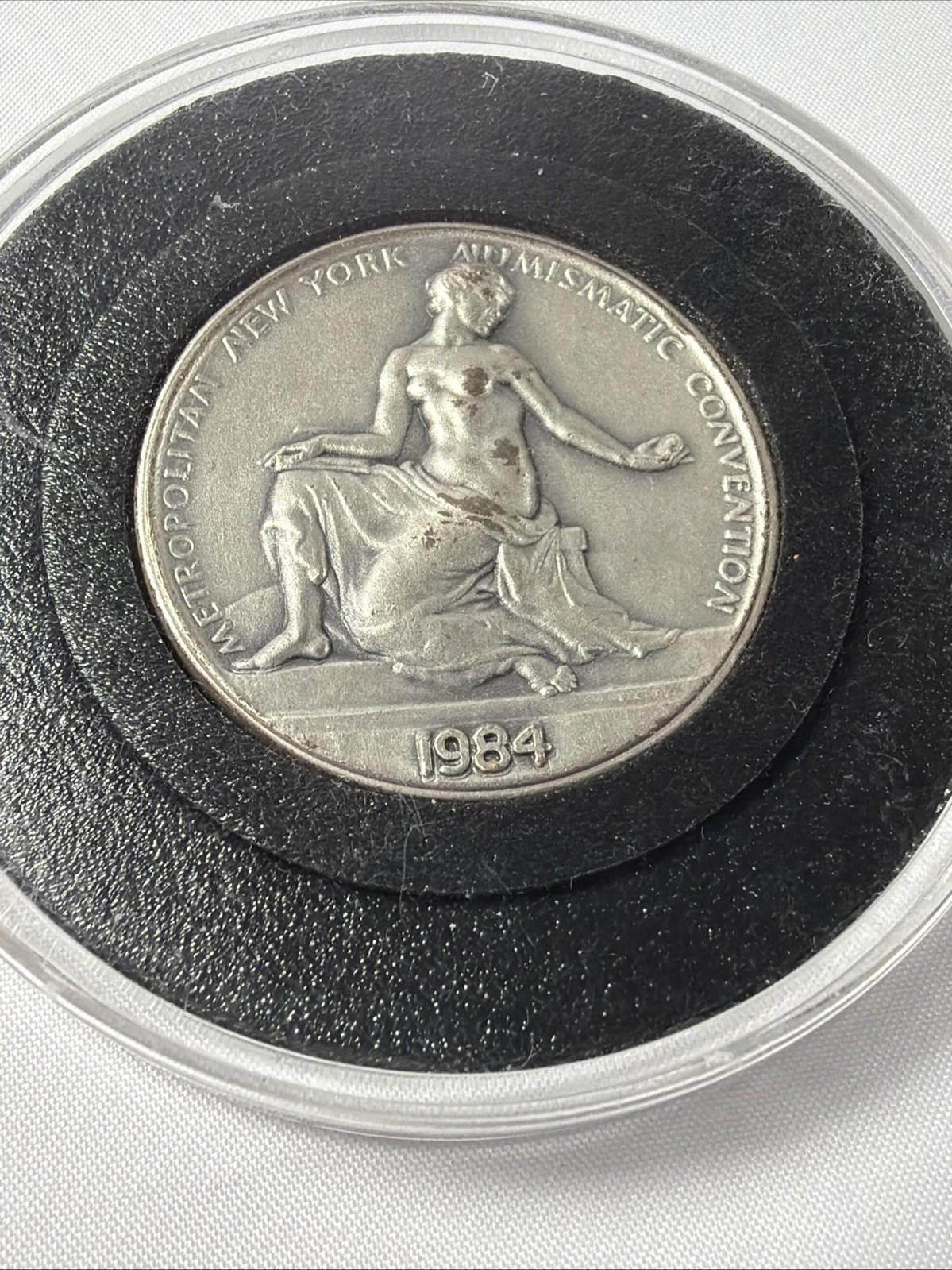 1984 NY NUMISMATIC MEDAL-Westchester Coin Club 35mm