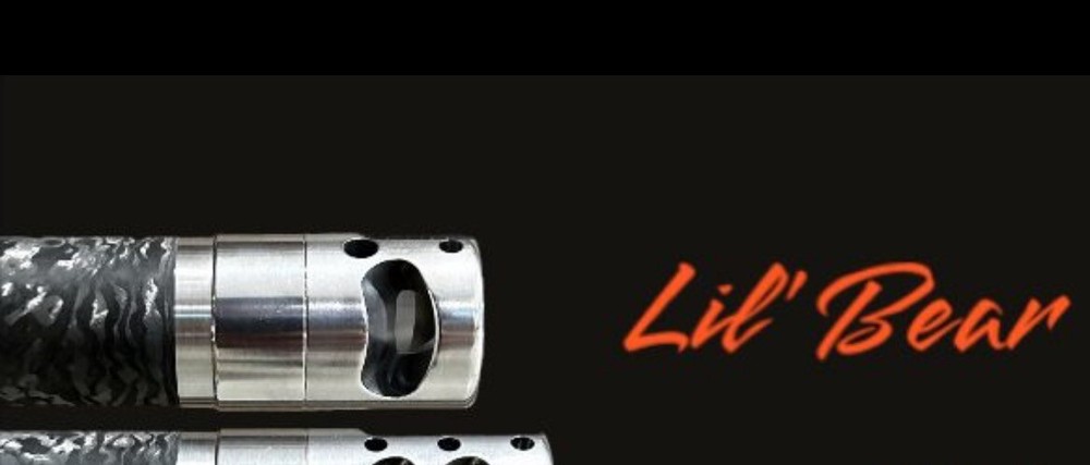 Lil Bear 1 port Self Timing Muzzle Brake 5/8-24