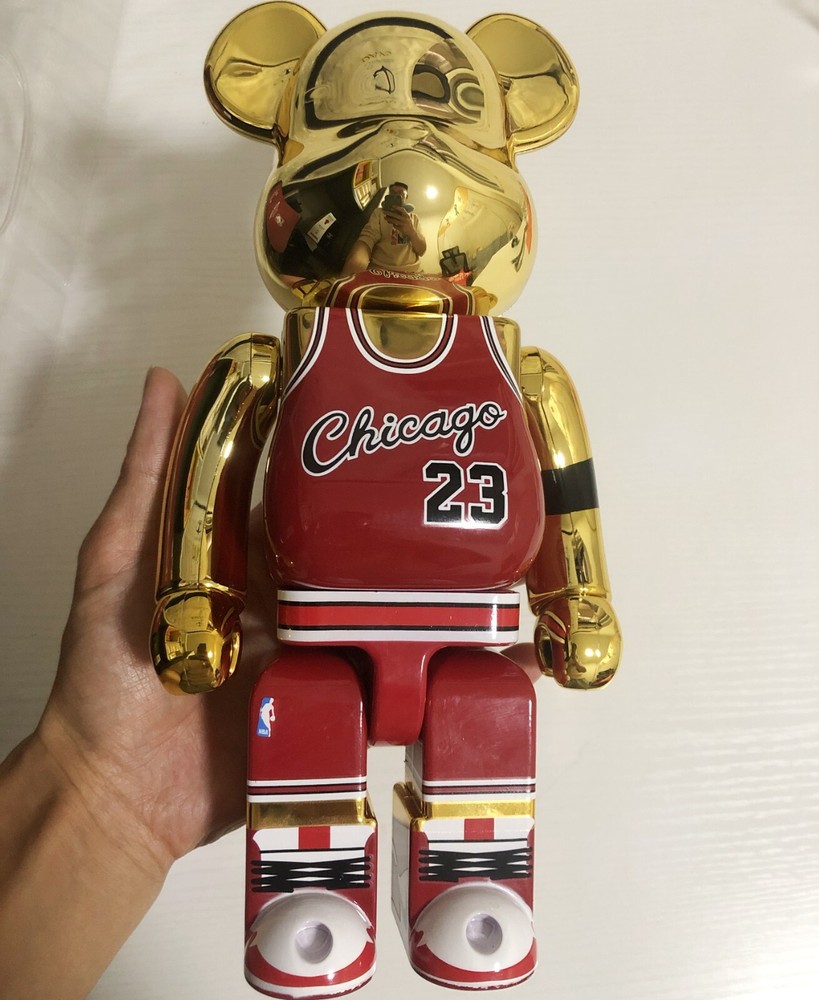 400% Bearbrick Michael Jordan Chicago No.23 Jersey Action Figure Deco Art Toy