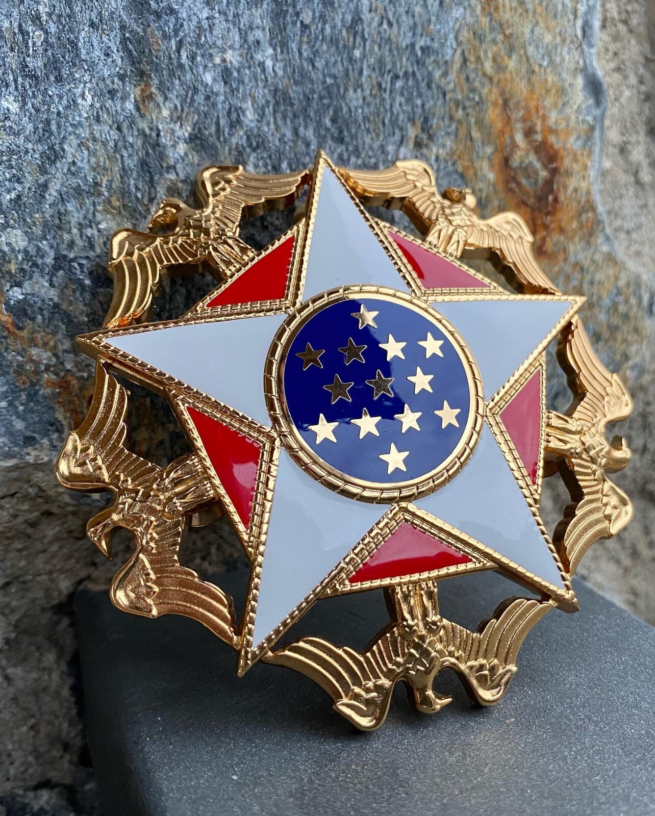 US Presidential Medal of Freedom with distinction breast star pure brass nice