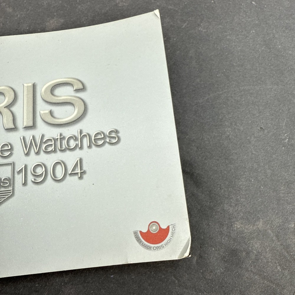 ORIS Catalog - Watch Collection 2003
