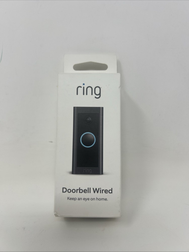 Ring Video Doorbell Wired - Black