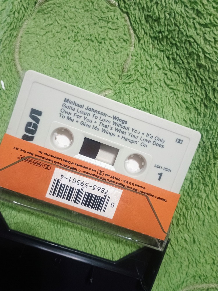 Michael Johnson - Wings - Cassette Tape