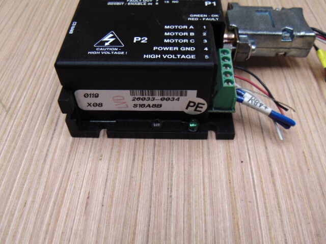 ADVANCED MOTION CONTROLS THREE PHASE SINUSOIDAL BRUSHLESS SERVO AMPLIFIER