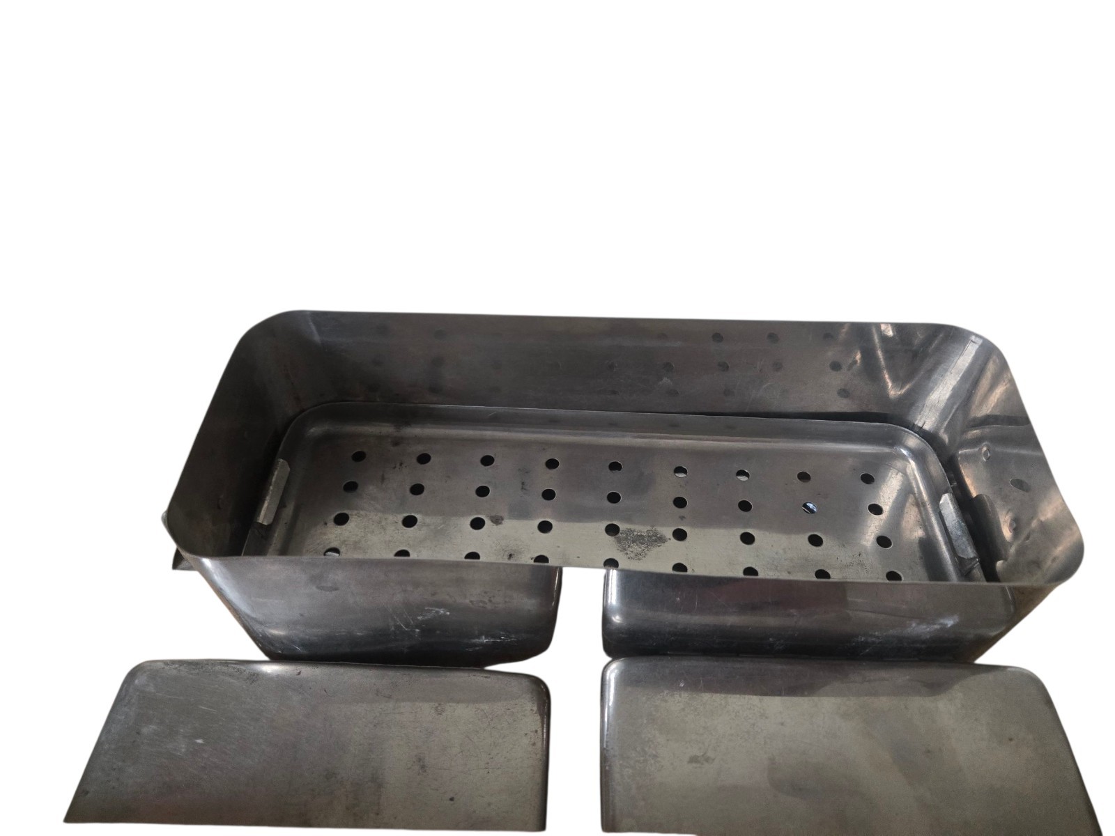 Antique Japanese Medical Apothecary Display Stand Tools Syringe