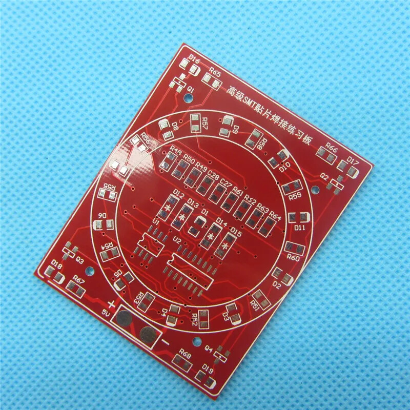 SMT SMD Electronic Component Welding Practice Board PCB Soldering DIY Kit Skill