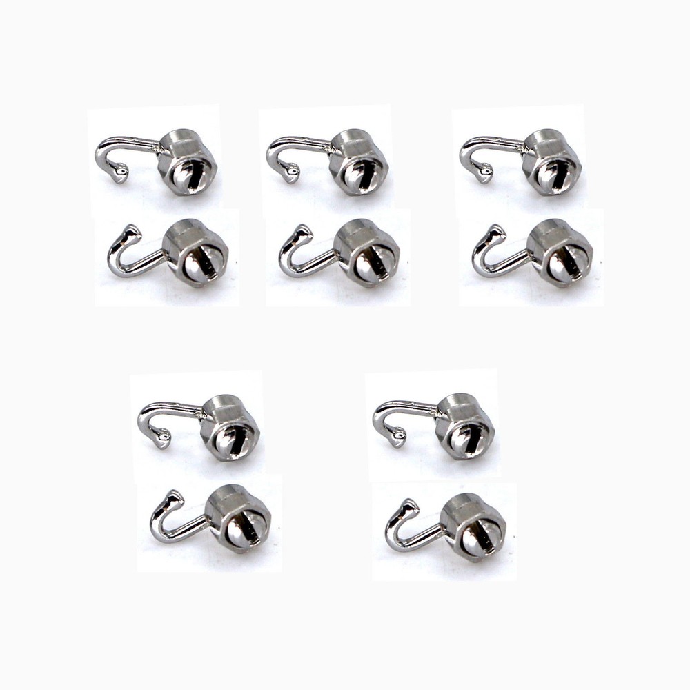 Dental Orthodontic Activity Crimpable Hook Arch Wire Stops 20 Pcs + Tool Driver