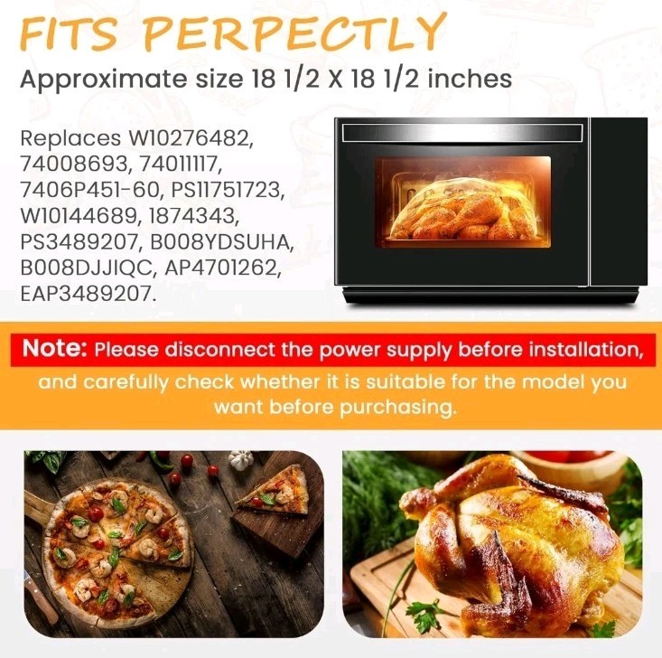 W10276482 Range Lower Bake Element Compatible with Whirlpool Maytag KitchenAid