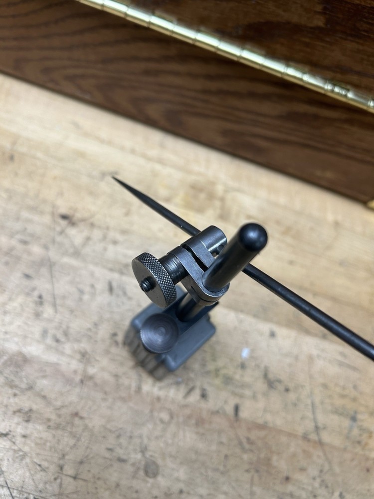 VINTAGE LUFKIN MITI-MITE MAGNETIC INDICATOR HOLDER