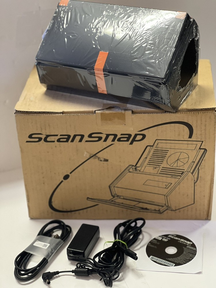 Fujitsu ScanSnap iX500 Document Scanner FI-IX500A Complete Set In Box!