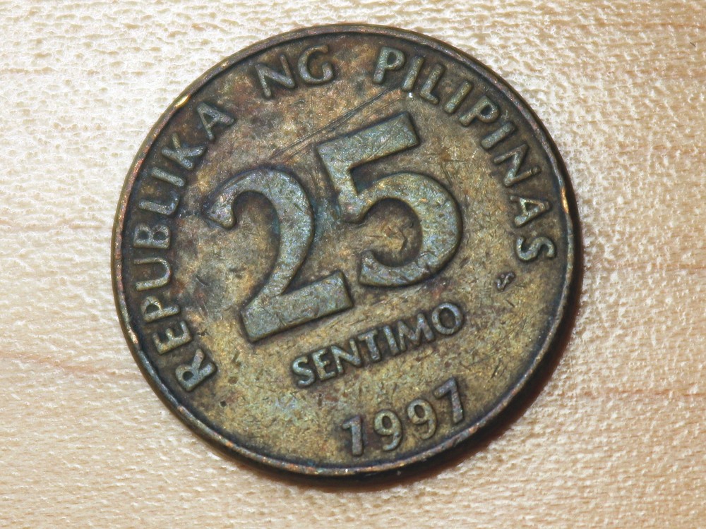 1997 Philippines 25 Sentimos