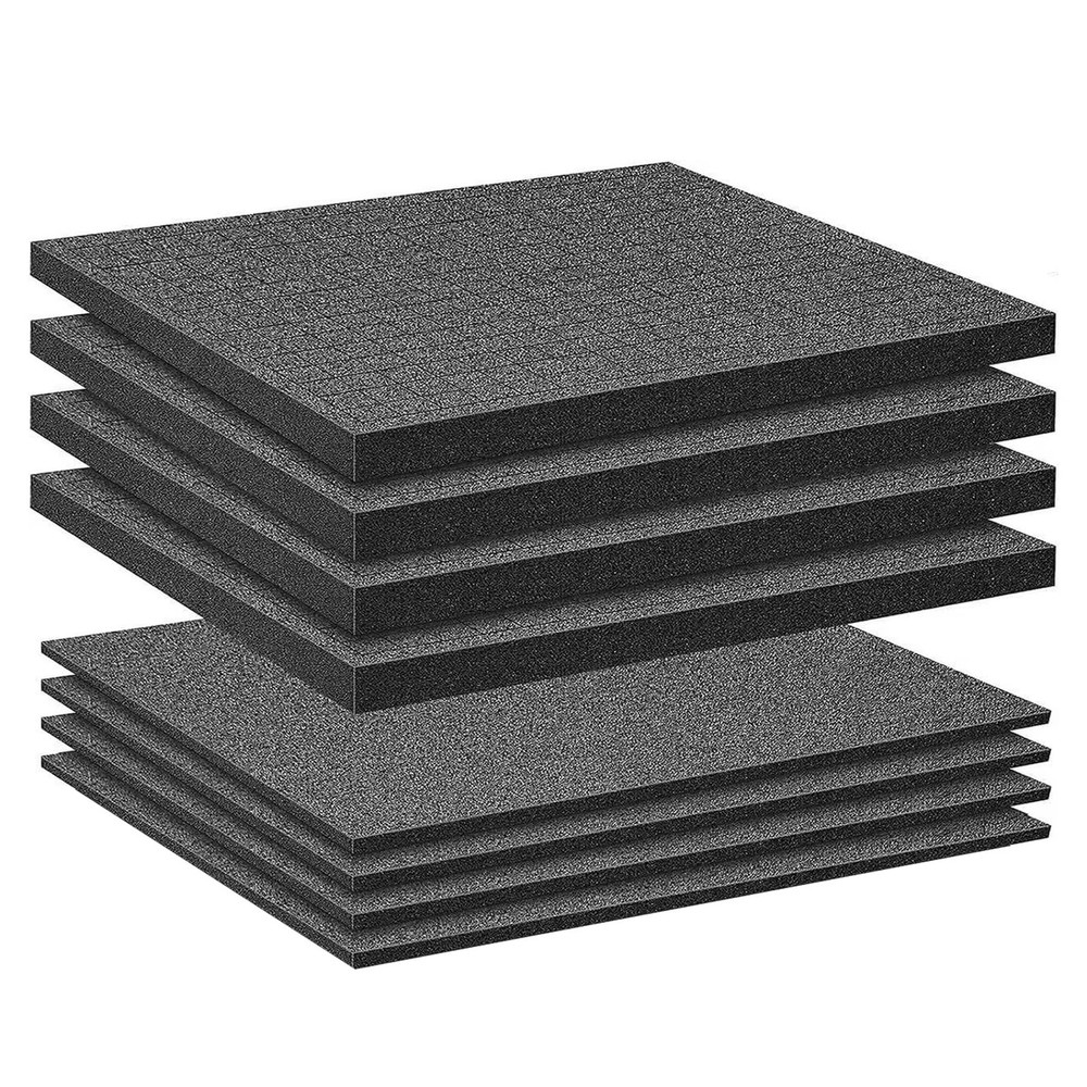 Pick and Pluck Foam Inserts 16x12 Inch 8 Pack High Density Polyurethane