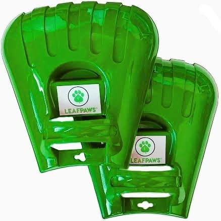 Hand Leaf Scoops | Large Rake | Pickup Claws | Picker Green
