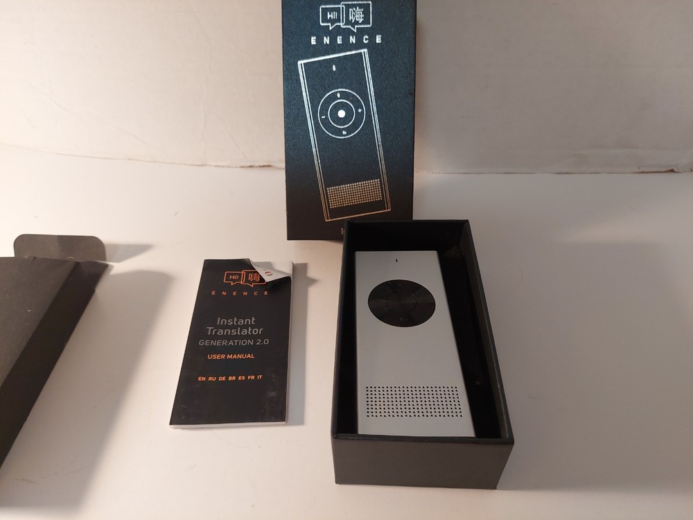 Enence Instant Language Translator Device Personal Language Assistant New