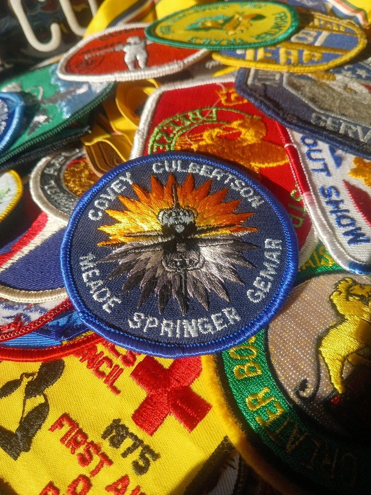 NASA Space Shuttle patch Covey Culbertson Meade Springer Gemar