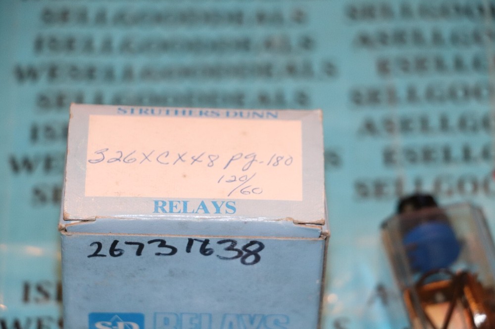 Struthers Dunn 326XCX48PY-180 Time Delay Relay New