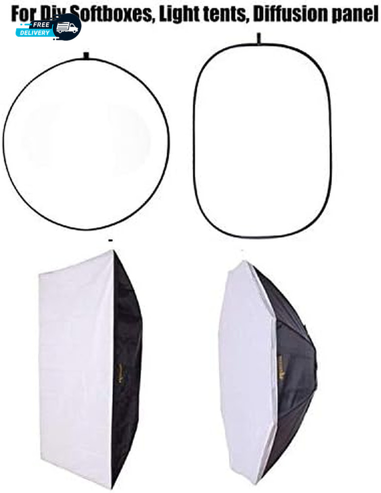 Diffusion Fabric Light Grid Cloth Photography Diffuser Modifier for Softbox