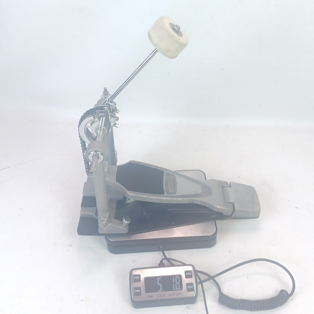 Enforcer Double-Chain-Drive Bass Drum Pedal Single-Spring Kick 90s Solid Base