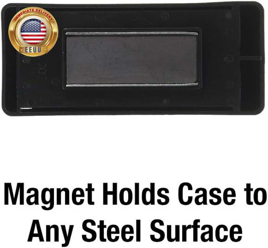 Magnetic Key Holder, 1 Pack, Black ⭐️⭐️⭐️⭐️⭐️