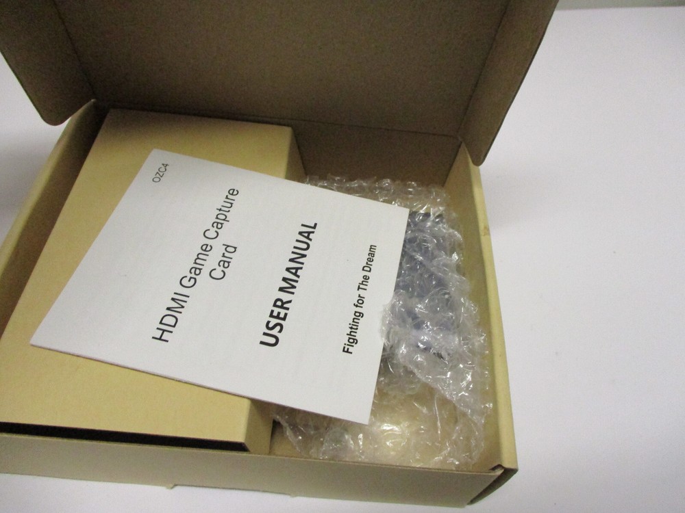 4K USB HDMI Game Capture Card OZC4 New HD Multimedia Interface