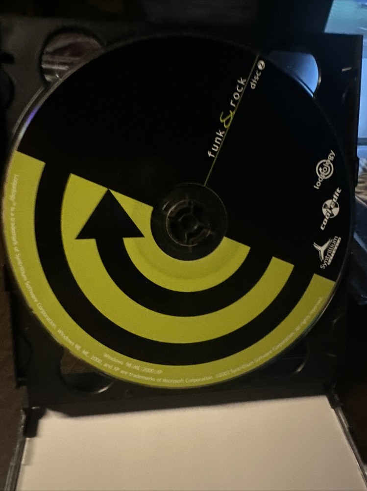 Loopology - Funk & Rock (2 CDRoms 2003) Syntrillium Software