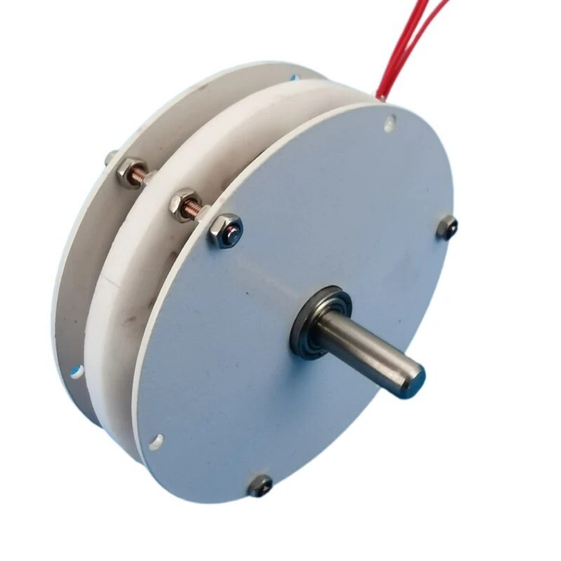 Disk Type Coreless Brushless Generator DIY Low Speed, Low Resistance Micro 50W