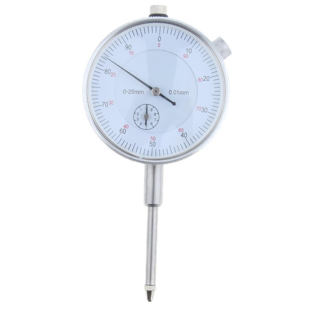 Precision Dial Test Indicator With Pointer, Metric, 0-25mm,