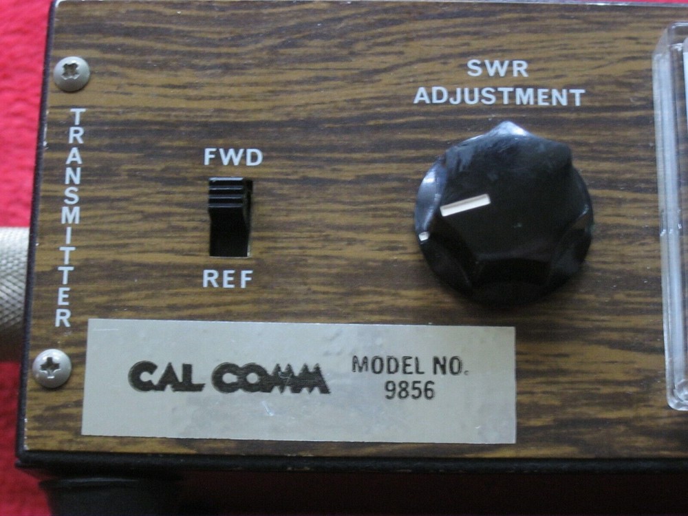 CAL COMM MODEL 9856 SWR dB METER