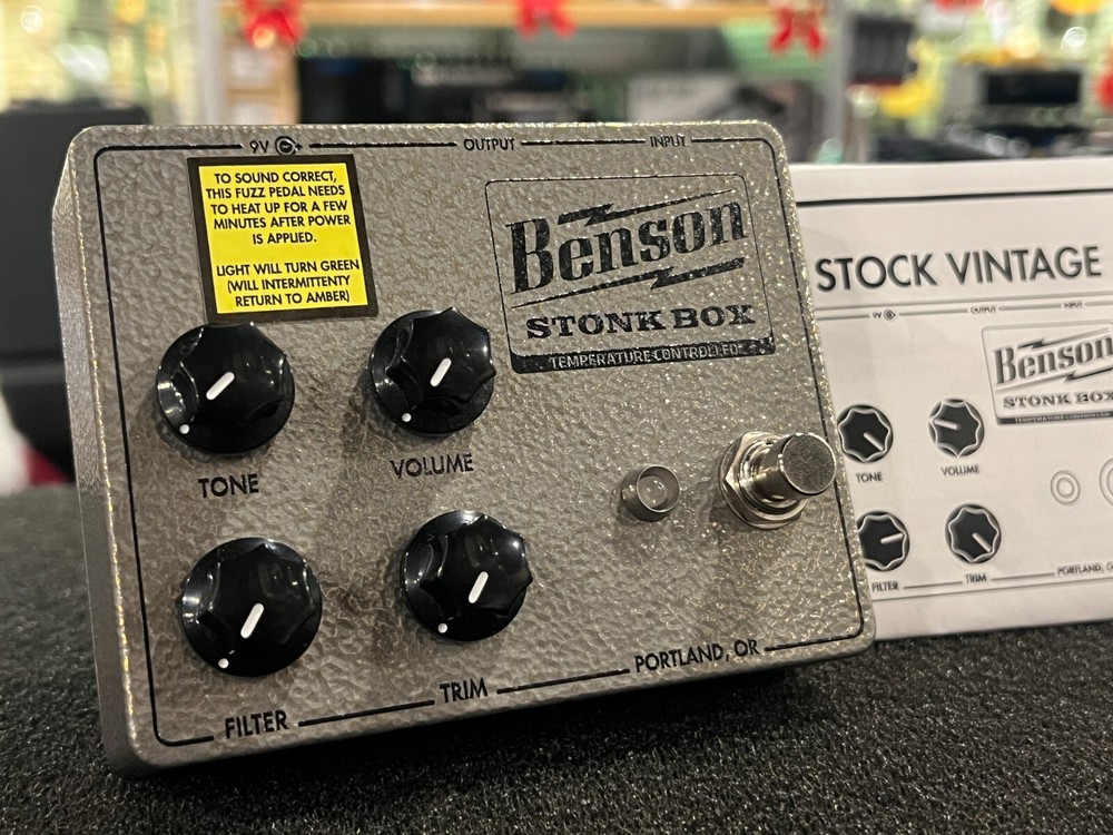 Benson Stonk Box Guitar Pedal With Box