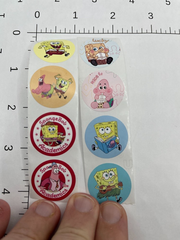 STICKERS: Spongebob Squarepants