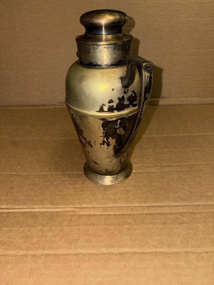 Vintage Bernard Rice’s Son Apollo EPNS 4348 Silver Plate Cocktail Shaker Pitcher