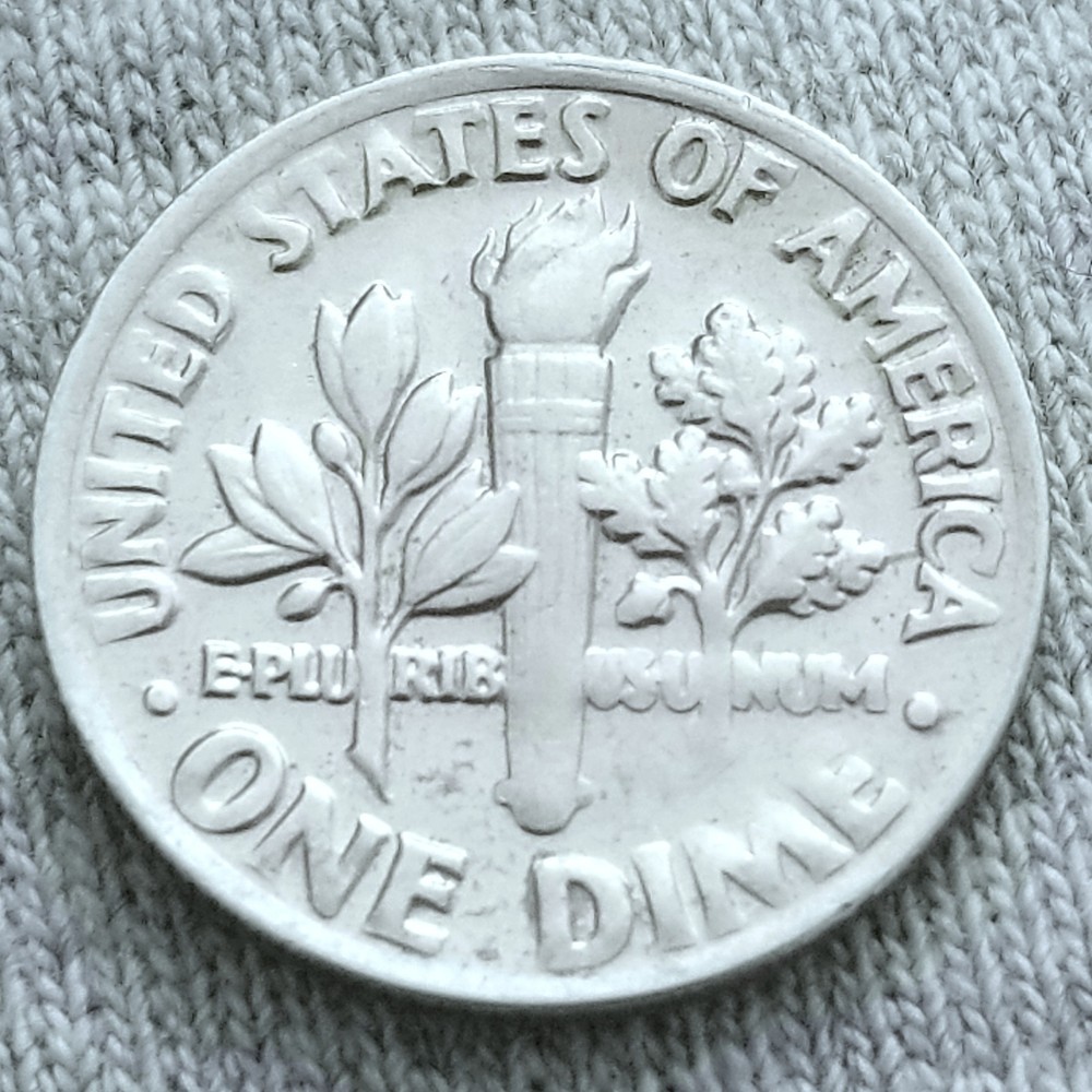 1985 D Roosevelt Dime 10c Strike Errors Broadstrike error Fade Fat Letters GREAT