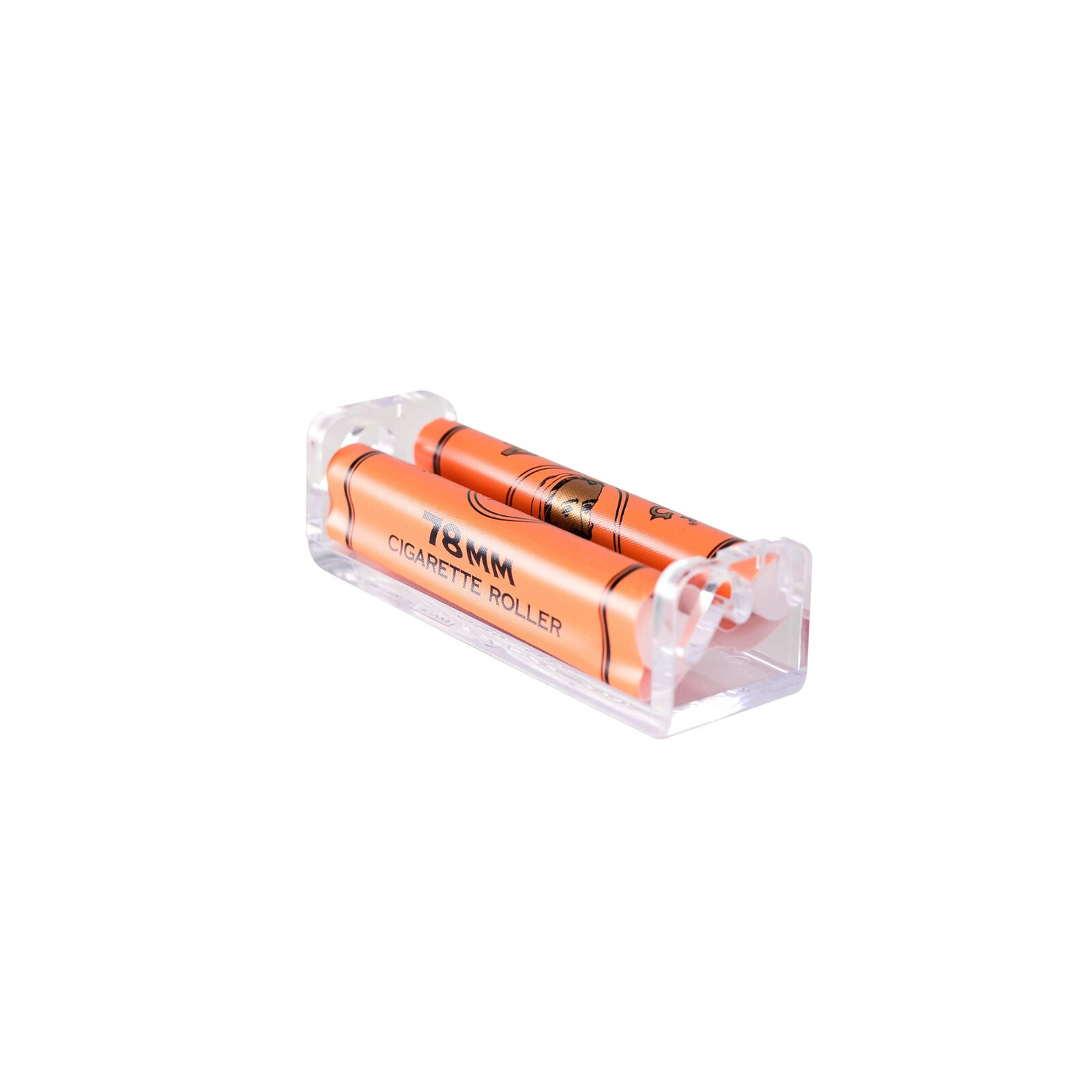 2pk Zig Zag Roller Machine 78mm for 1 1/4 Rolling Papers Orange - FREE SHIPPING