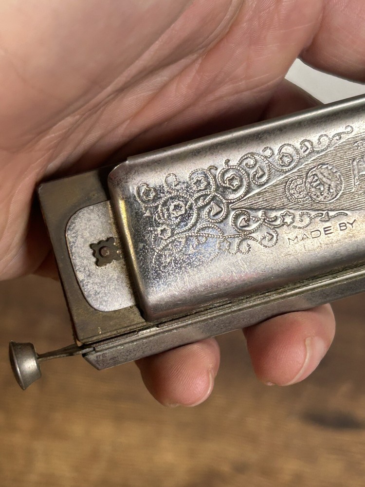 Vintage The Super Chromonica M. Hohner Chromatic Key C Harmonica