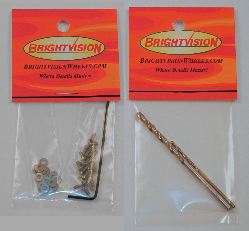 20 SILVER Hex Button-Head 1-72 Screw-In Rivets, Washers, Drill Bits For Customs