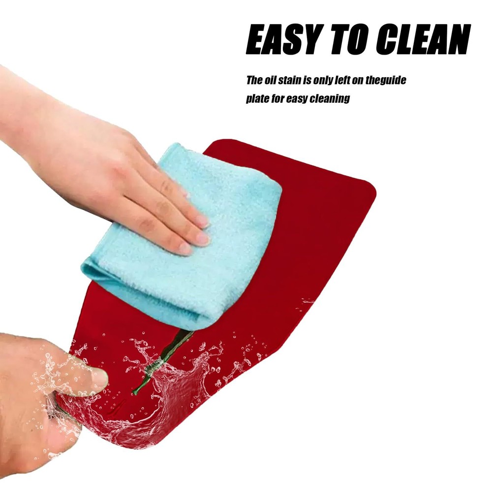2 PCS 14" x 6" Flexible Draining Tool Oil Funnel, Foldable Reusable Moldable