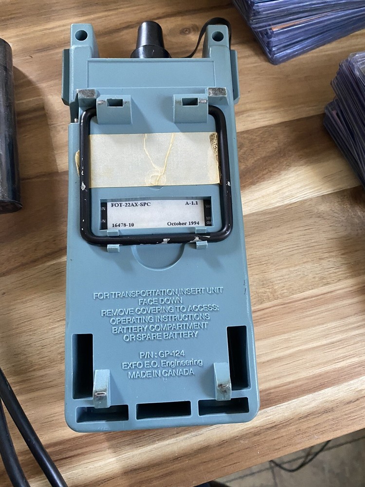 Exfo Fiberoptic Power Tester