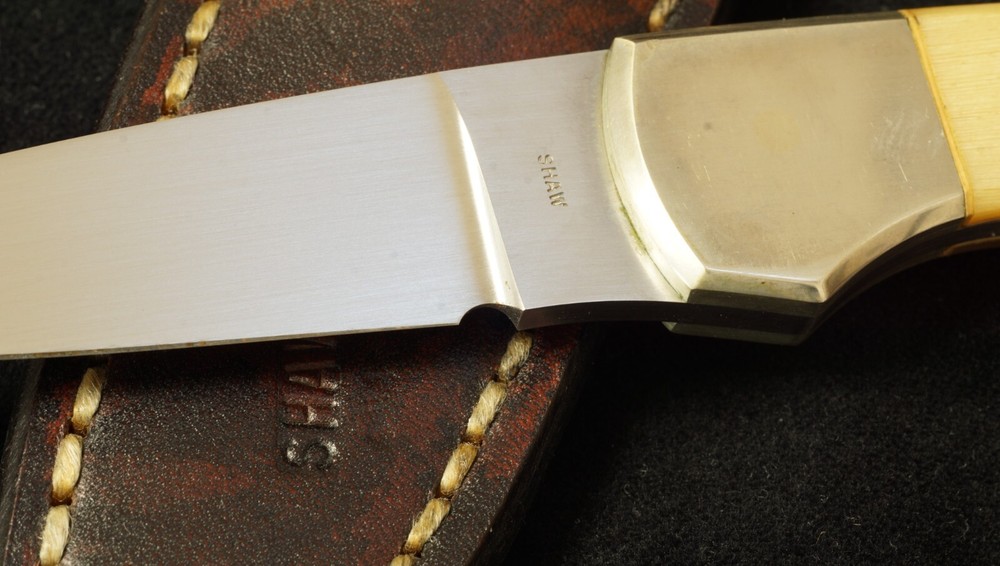 David SHAW custom knife fixed blade