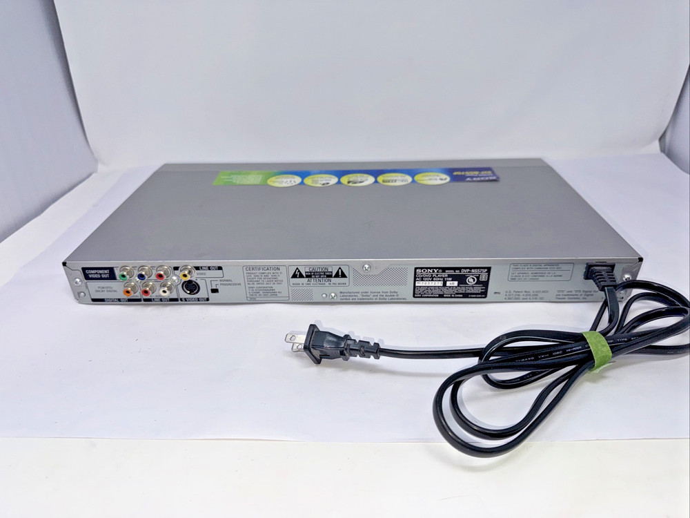 SONY DVP-NS715P CD/DVD Player Silver Progressive Scan AV Cable TESTED WORKING