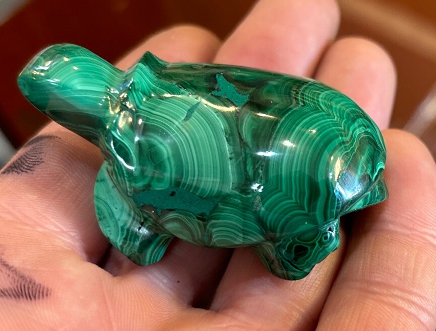 2” Malachite Turtle